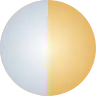 White-yellow gold